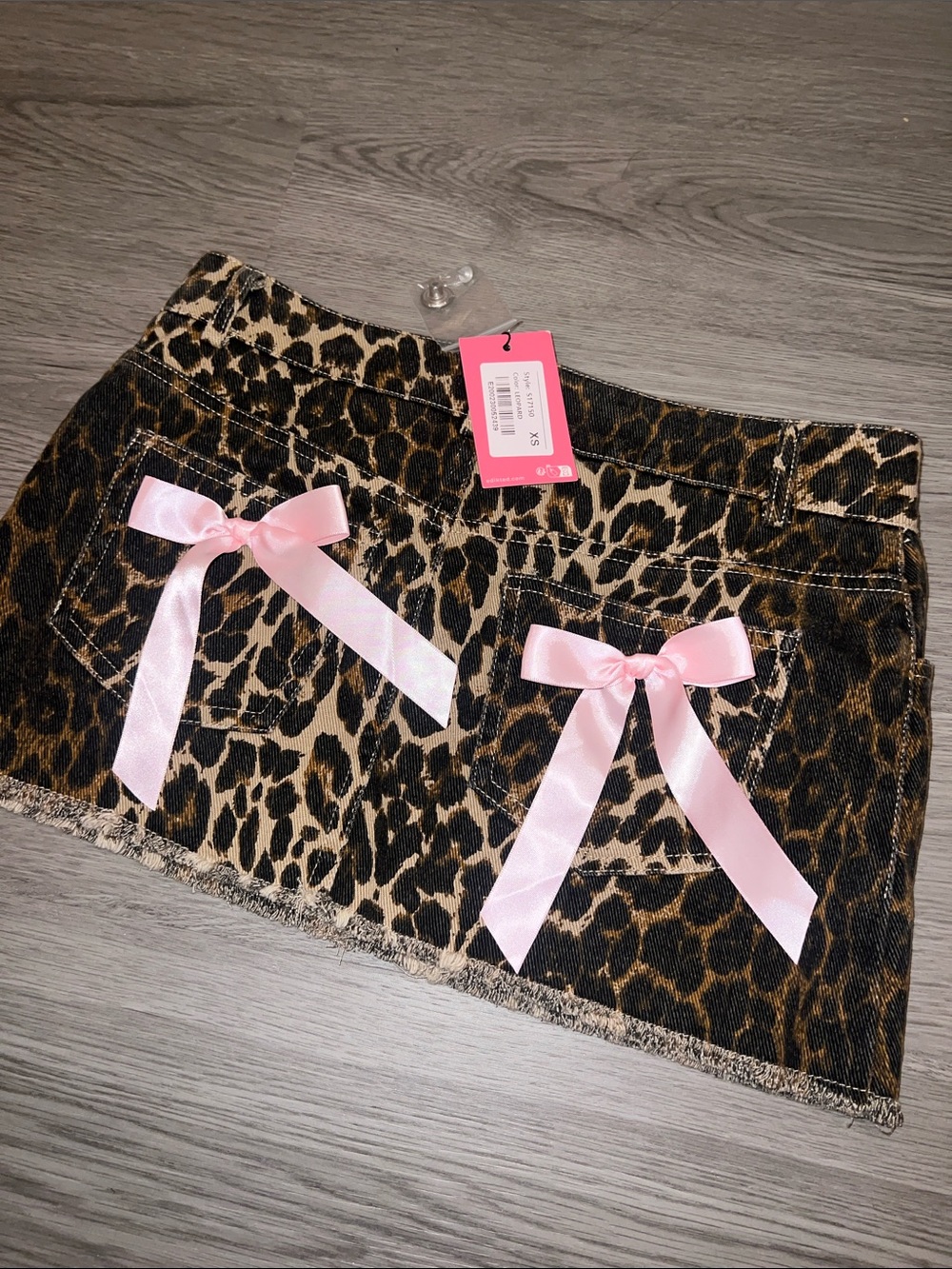 Edikted Cheetah Mini Skirt
